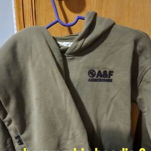 Abercrombie hoodie and joggers